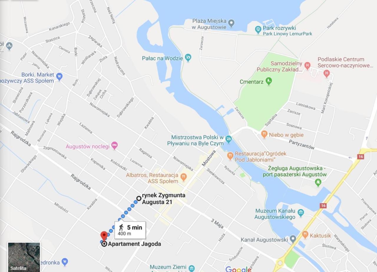 Apartament Jagoda Augustów Εξωτερικό φωτογραφία